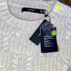 🔥NEW w/TAGS🔥 Vero Moda Women's Neon Button Knit Sweater SO SOFT! Size XL